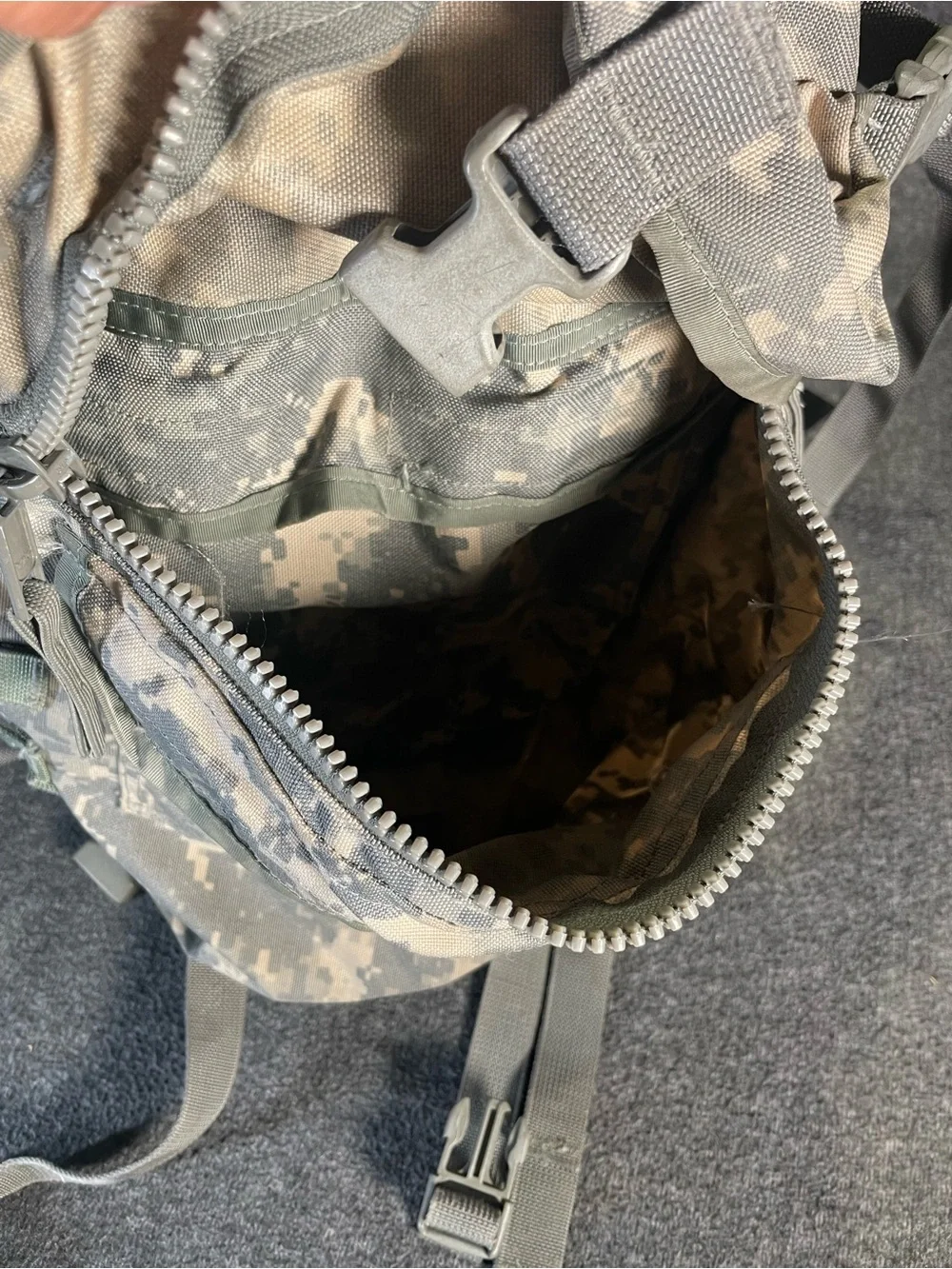 US ARMY ACU ASSAULT PACK 3 DAY MOLLE II BACKPACK Made in USA